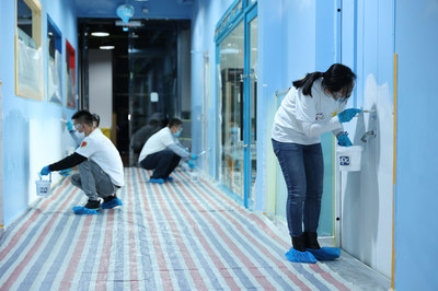 PPG在中國天津市星佑寶貝自閉癥康復(fù)中心成功舉辦&ldquo;多彩社區(qū)&rdquo;活動